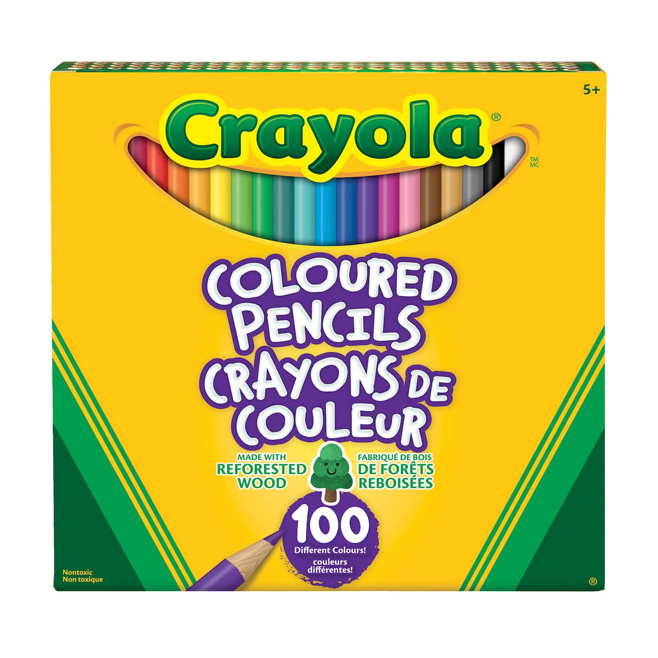 Crayola® Coloured Pencils, 100ct.